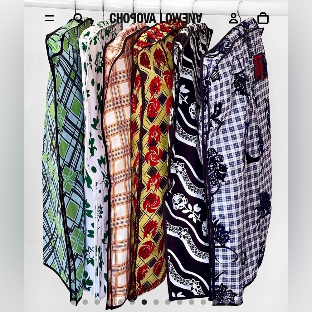 Chopova Lowena Carabiner Skirt Dust Bag